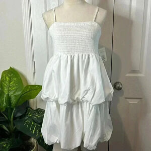 A New Day Women's Mini Tiered Bubble Dress Various Sizes